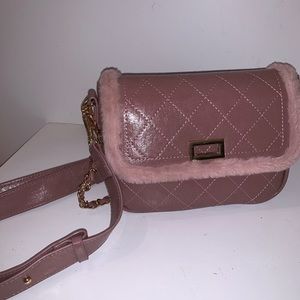 Pink Leather Post